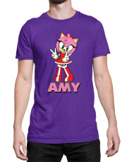Мъжка Тениска Sonic The Hedgehog Amy 01