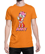 Мъжка Тениска Sonic The Hedgehog Amy 01
