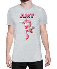 Мъжка Тениска Sonic The Hedgehog Amy 02