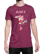 Мъжка Тениска Sonic The Hedgehog Amy 02