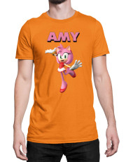Мъжка Тениска Sonic The Hedgehog Amy 02
