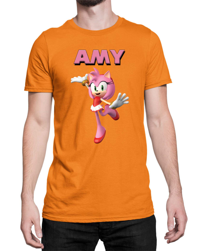 Мъжка Тениска Sonic The Hedgehog Amy 02