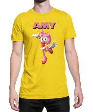 Мъжка Тениска Sonic The Hedgehog Amy 02