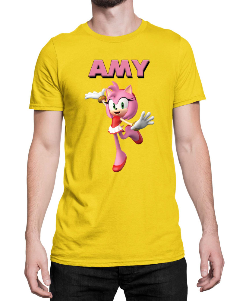 Мъжка Тениска Sonic The Hedgehog Amy 02