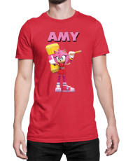 Мъжка Тениска Sonic The Hedgehog Amy 03