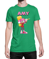 Мъжка Тениска Sonic The Hedgehog Amy 03