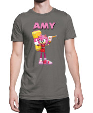 Мъжка Тениска Sonic The Hedgehog Amy 03