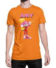Мъжка Тениска Sonic The Hedgehog Amy 03