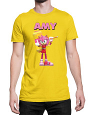 Мъжка Тениска Sonic The Hedgehog Amy 03