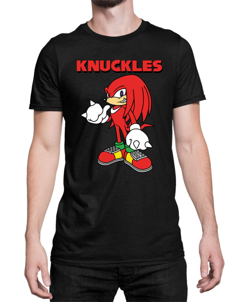 Мъжка Тениска Sonic The Hedgehog Knuckles 01