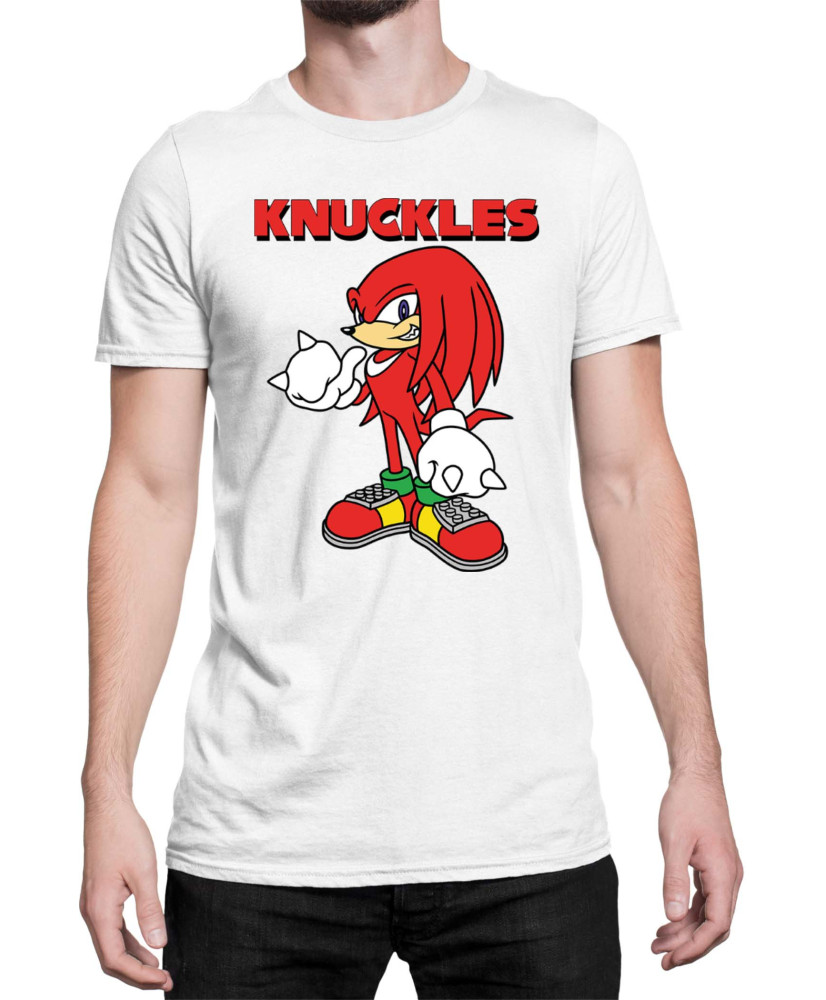 Мъжка Тениска Sonic The Hedgehog Knuckles 01