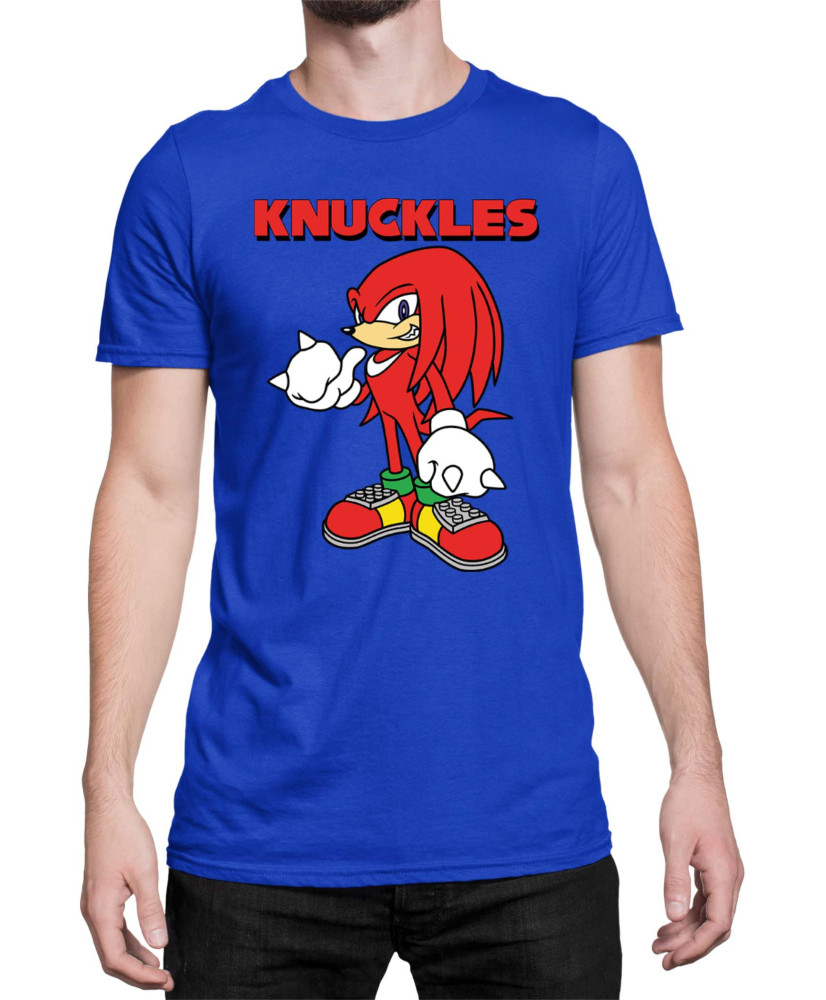 Мъжка Тениска Sonic The Hedgehog Knuckles 01