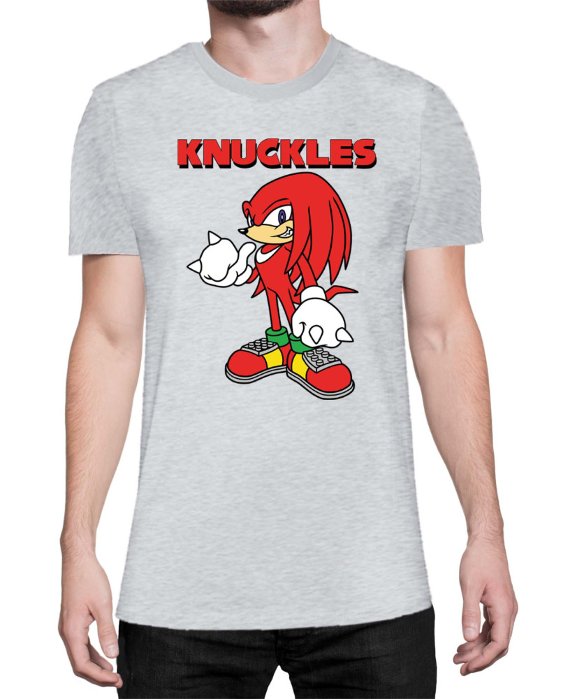 Мъжка Тениска Sonic The Hedgehog Knuckles 01
