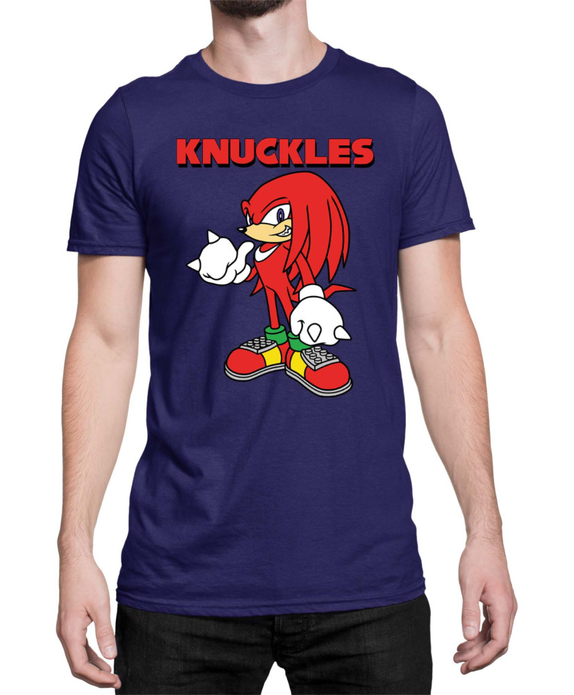 Мъжка Тениска Sonic The Hedgehog Knuckles 01