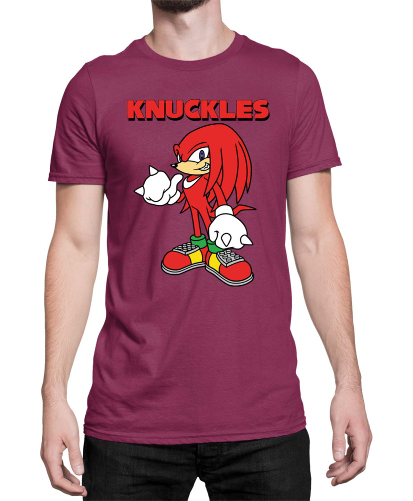 Мъжка Тениска Sonic The Hedgehog Knuckles 01