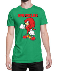 Мъжка Тениска Sonic The Hedgehog Knuckles 01