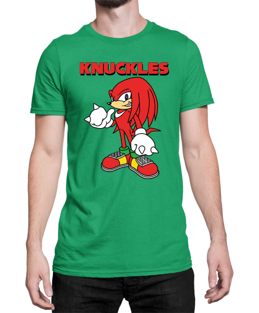 Мъжка Тениска Sonic The Hedgehog Knuckles 01
