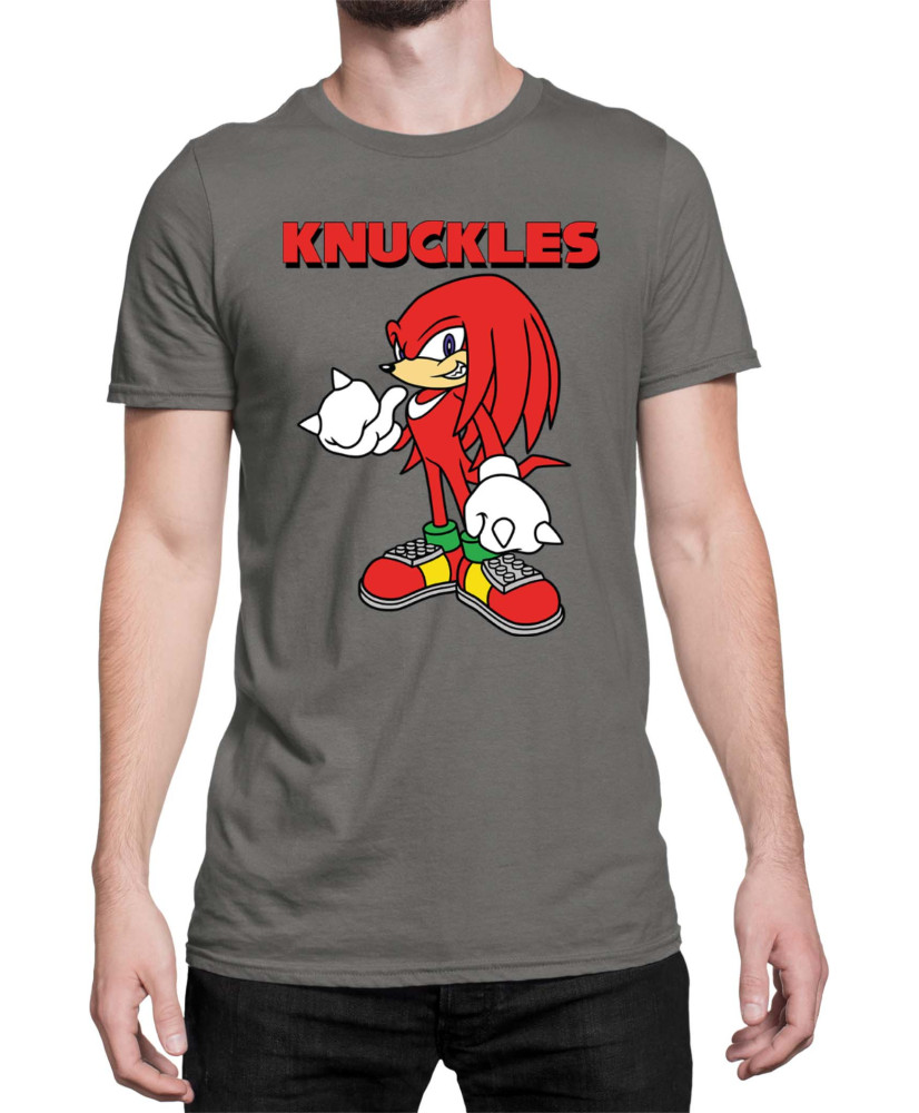 Мъжка Тениска Sonic The Hedgehog Knuckles 01