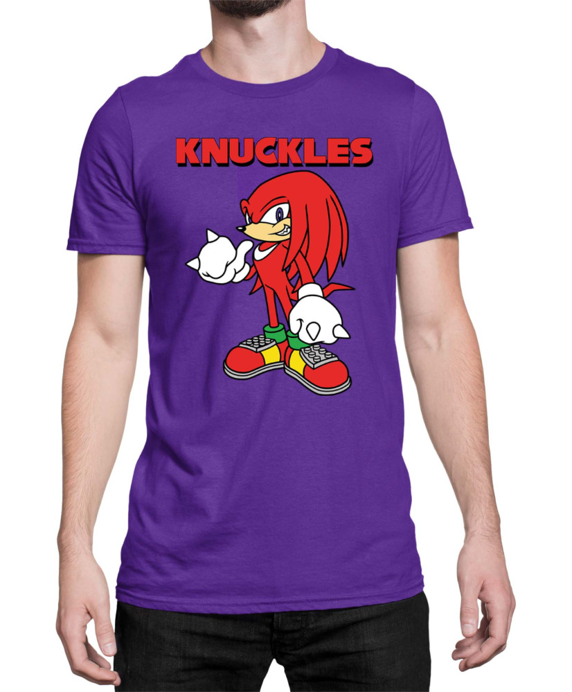 Мъжка Тениска Sonic The Hedgehog Knuckles 01