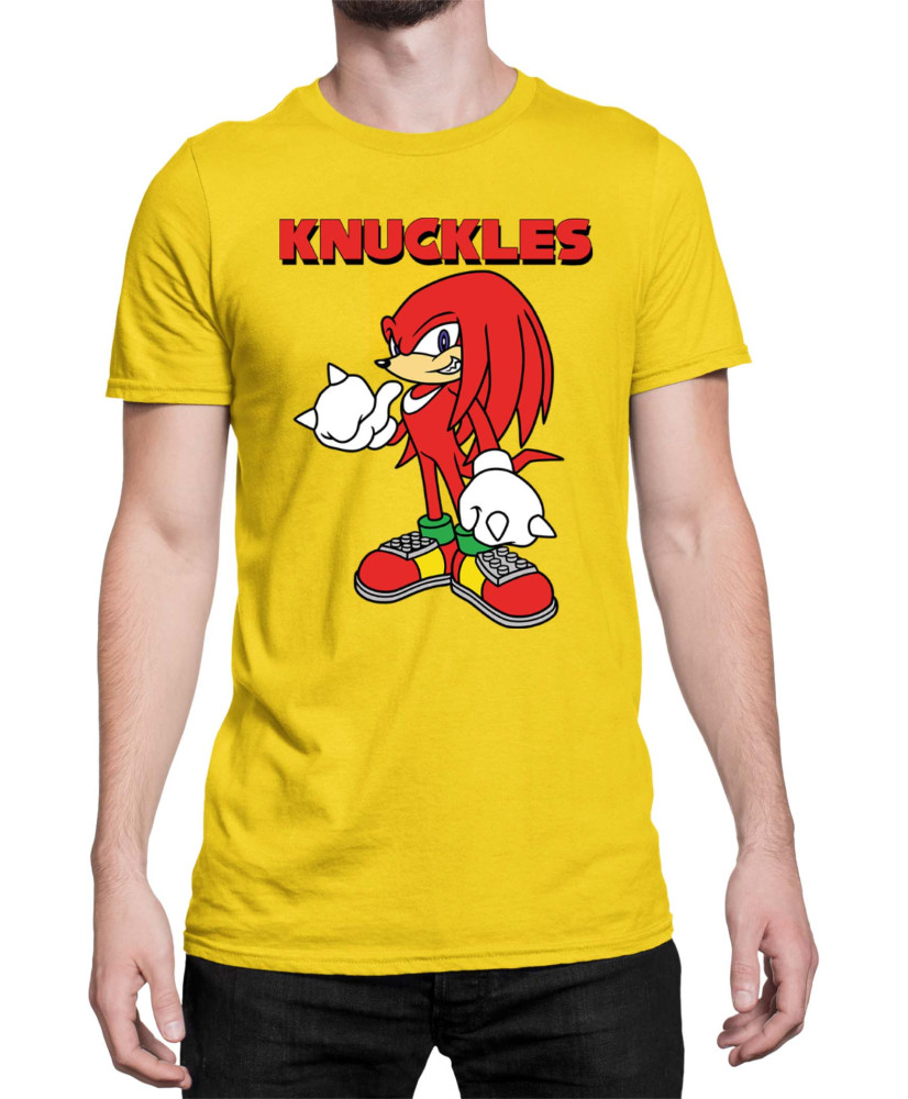 Мъжка Тениска Sonic The Hedgehog Knuckles 01