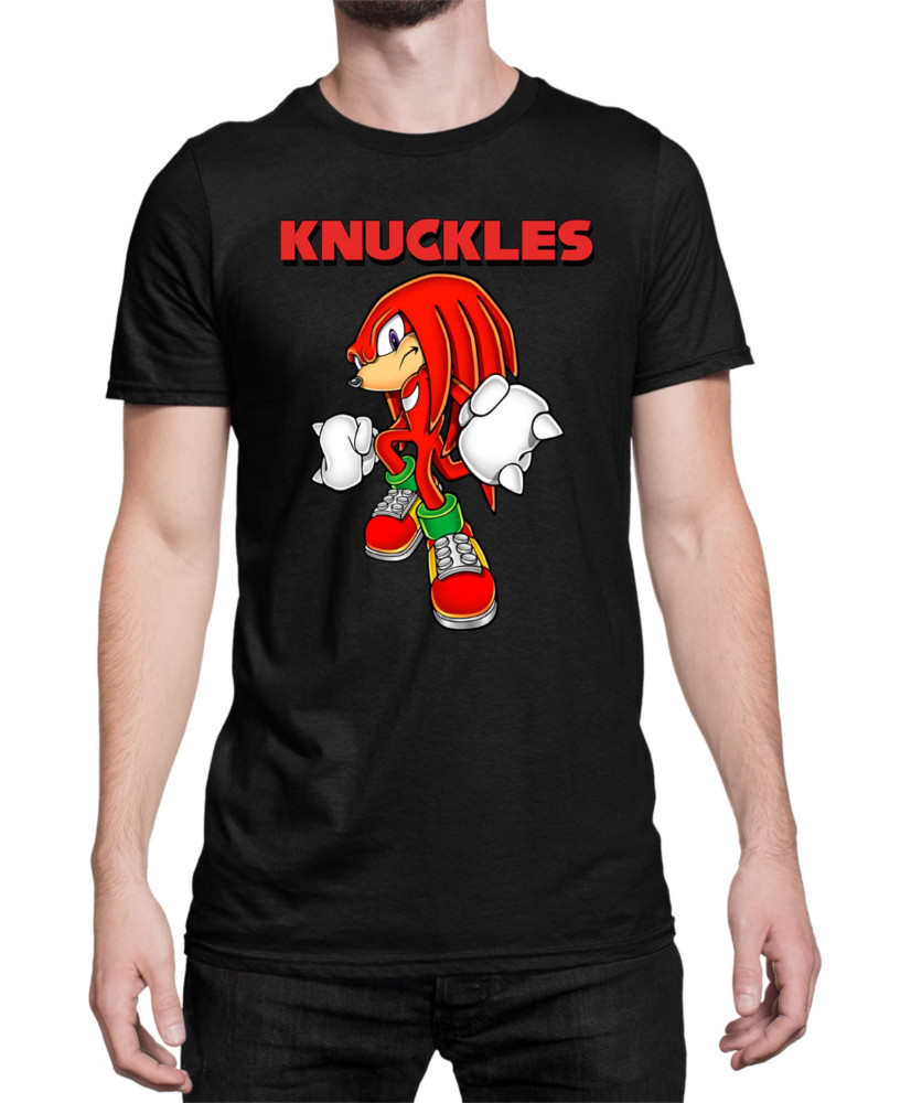 Мъжка Тениска Sonic The Hedgehog Knuckles 02