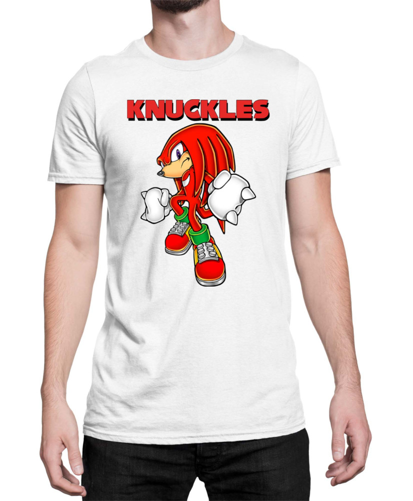 Мъжка Тениска Sonic The Hedgehog Knuckles 02