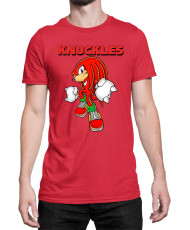 Мъжка Тениска Sonic The Hedgehog Knuckles 02