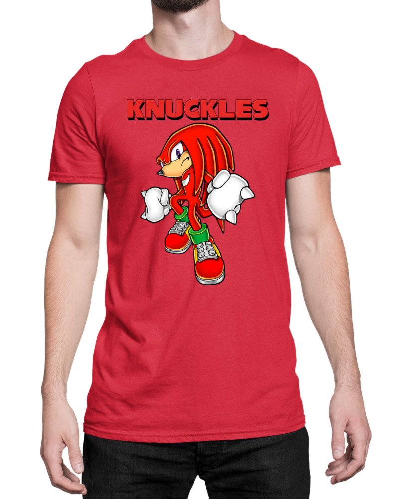 Мъжка Тениска Sonic The Hedgehog Knuckles 02