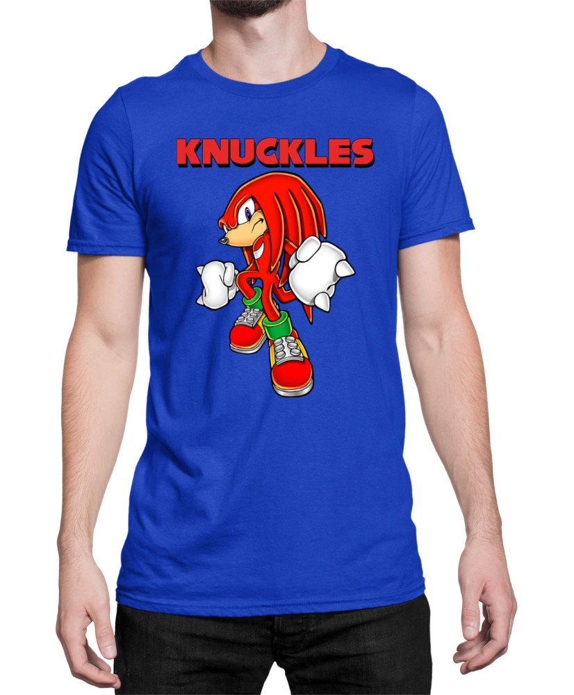 Мъжка Тениска Sonic The Hedgehog Knuckles 02