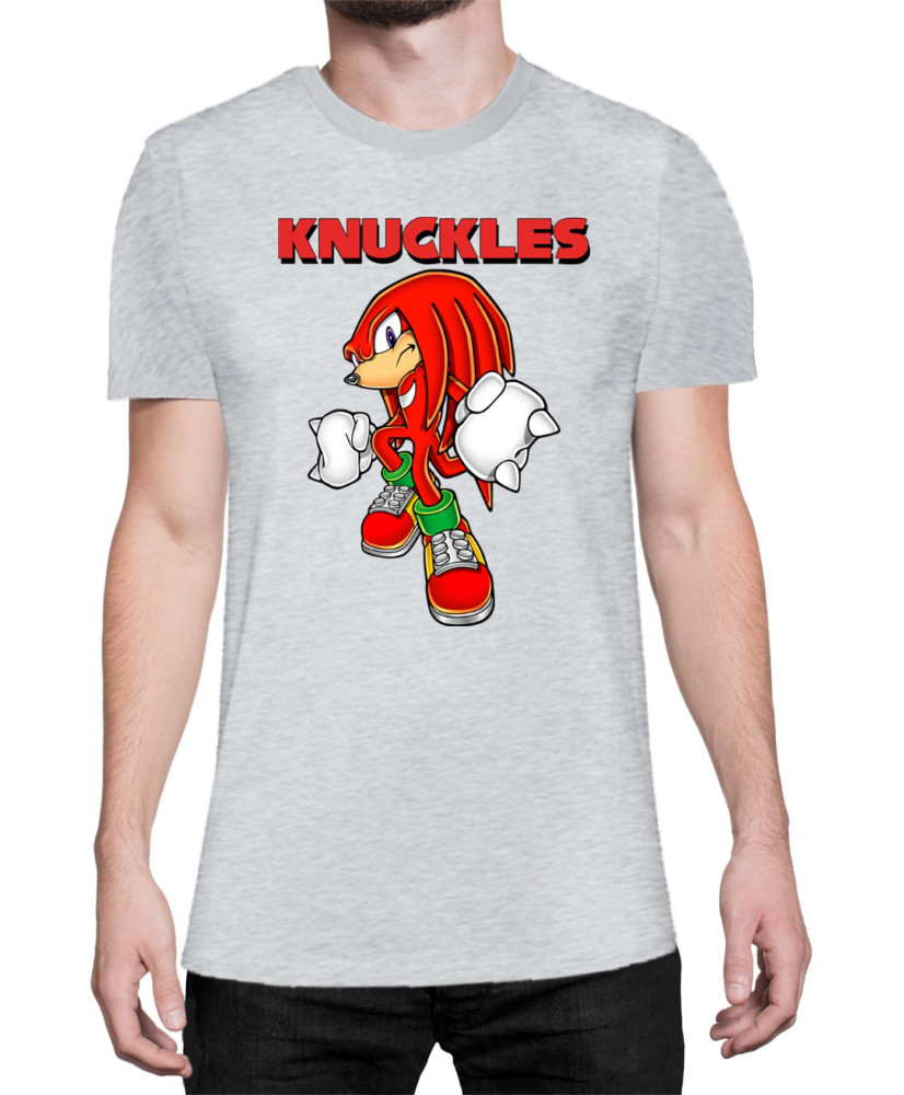 Мъжка Тениска Sonic The Hedgehog Knuckles 02