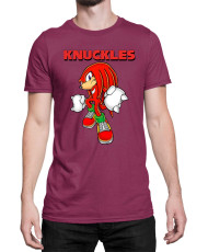 Мъжка Тениска Sonic The Hedgehog Knuckles 02