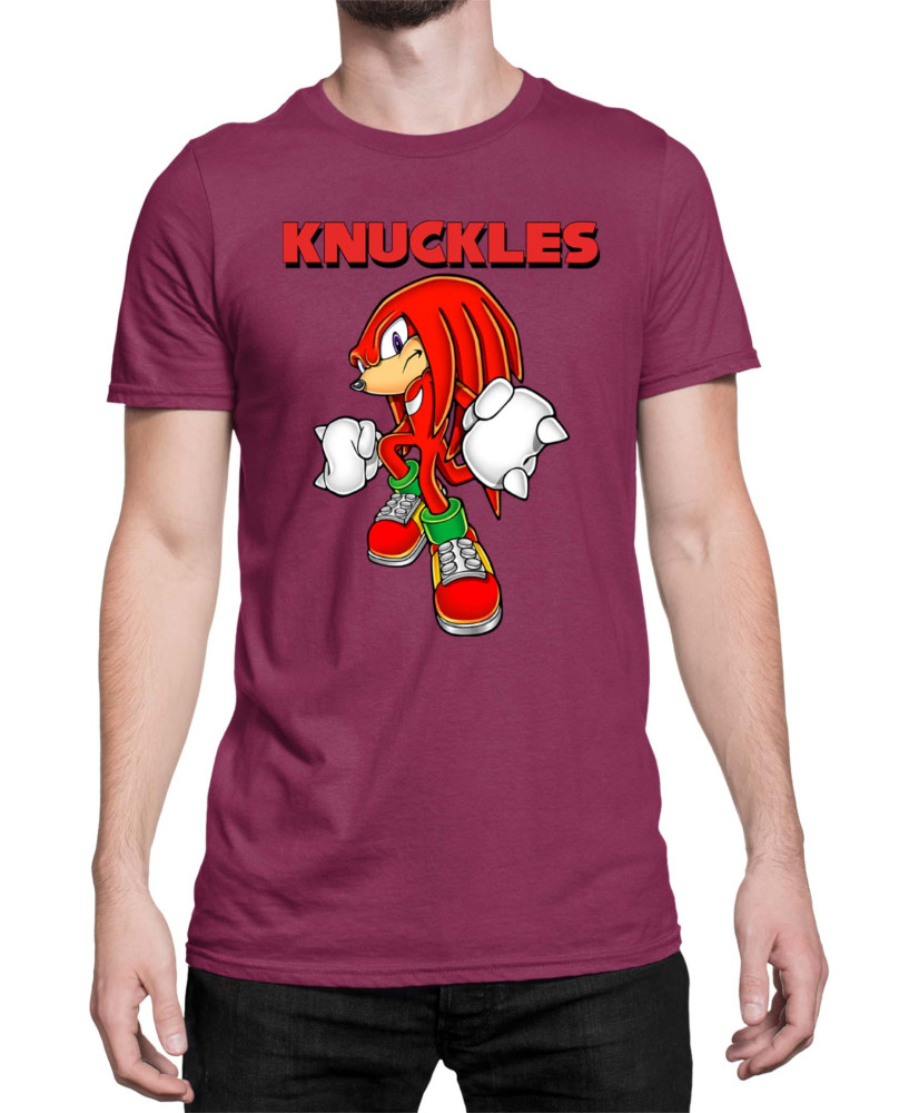 Мъжка Тениска Sonic The Hedgehog Knuckles 02