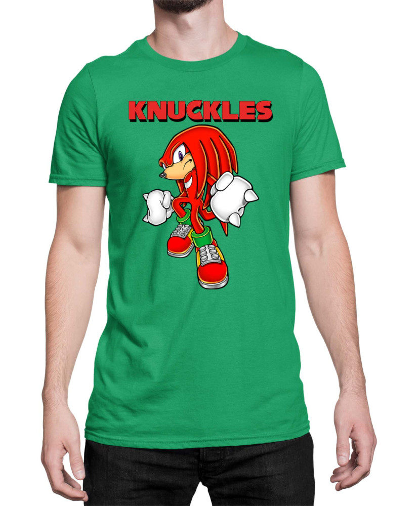 Мъжка Тениска Sonic The Hedgehog Knuckles 02