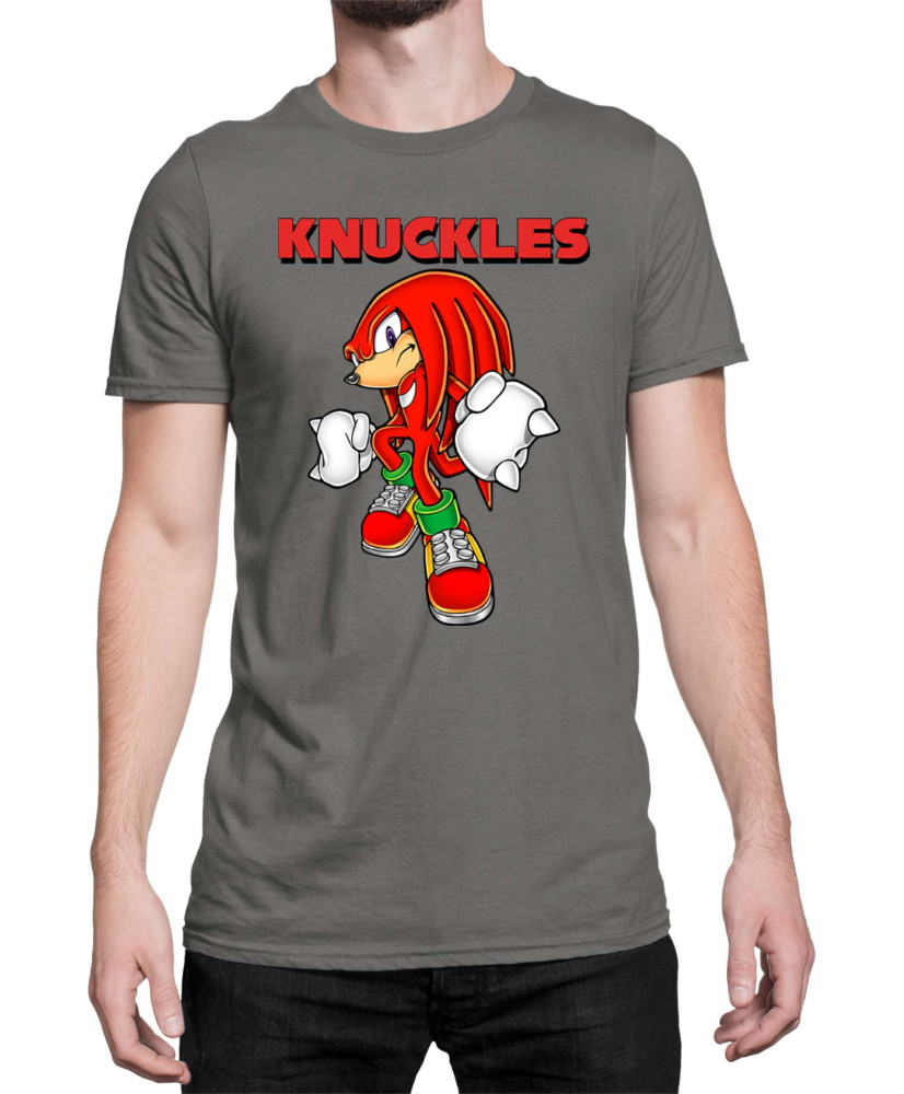 Мъжка Тениска Sonic The Hedgehog Knuckles 02