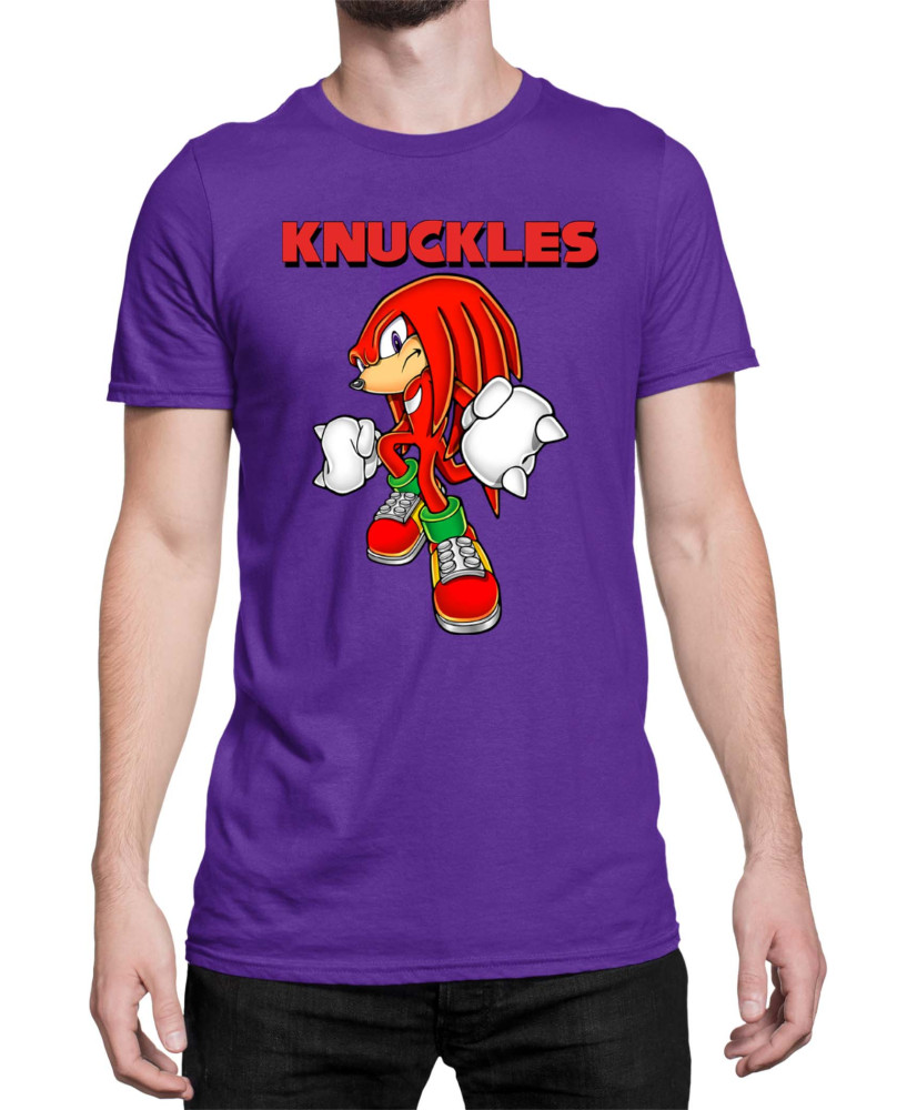 Мъжка Тениска Sonic The Hedgehog Knuckles 02