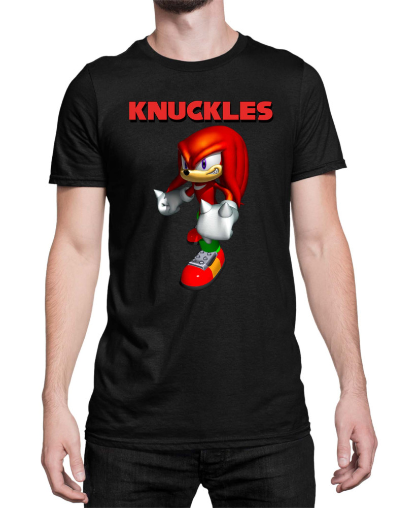 Мъжка Тениска Sonic The Hedgehog Knuckles 03