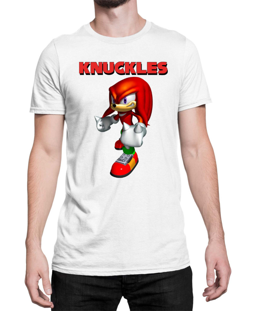 Мъжка Тениска Sonic The Hedgehog Knuckles 03