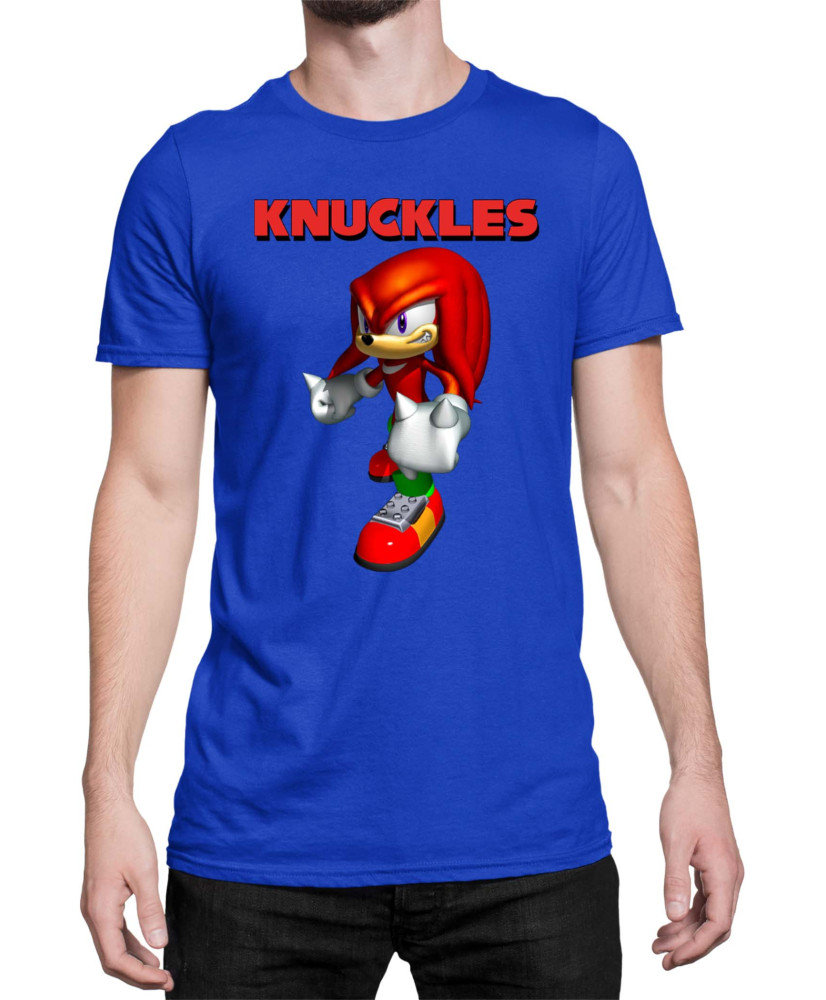 Мъжка Тениска Sonic The Hedgehog Knuckles 03