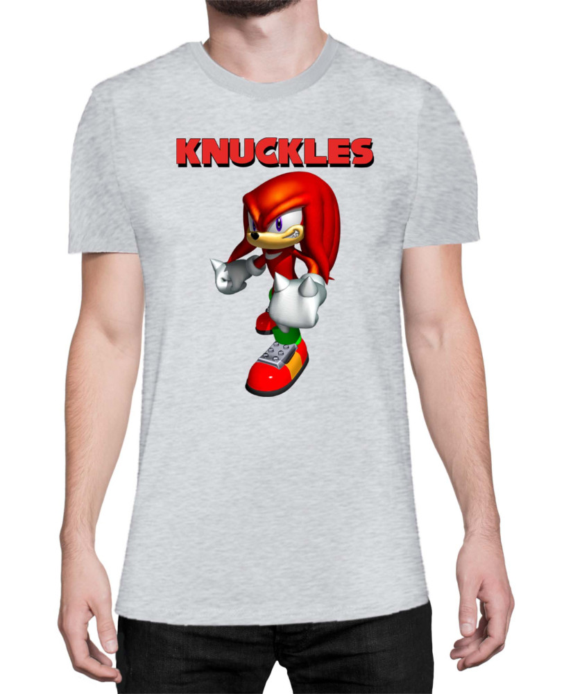 Мъжка Тениска Sonic The Hedgehog Knuckles 03