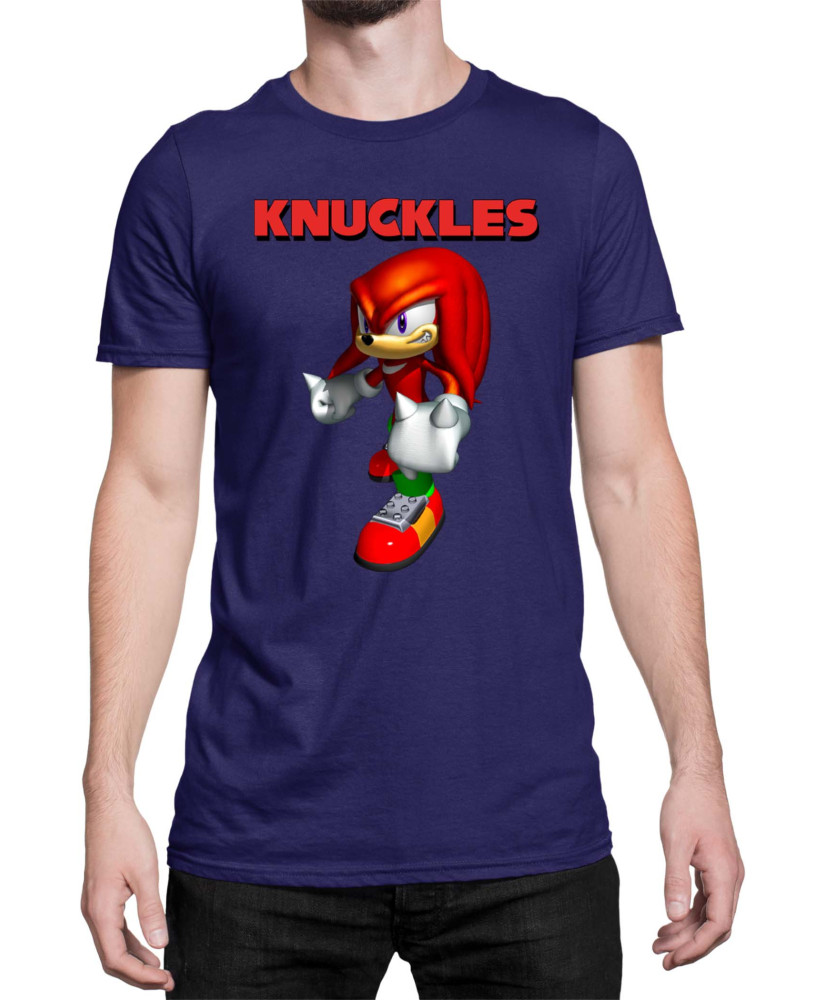 Мъжка Тениска Sonic The Hedgehog Knuckles 03