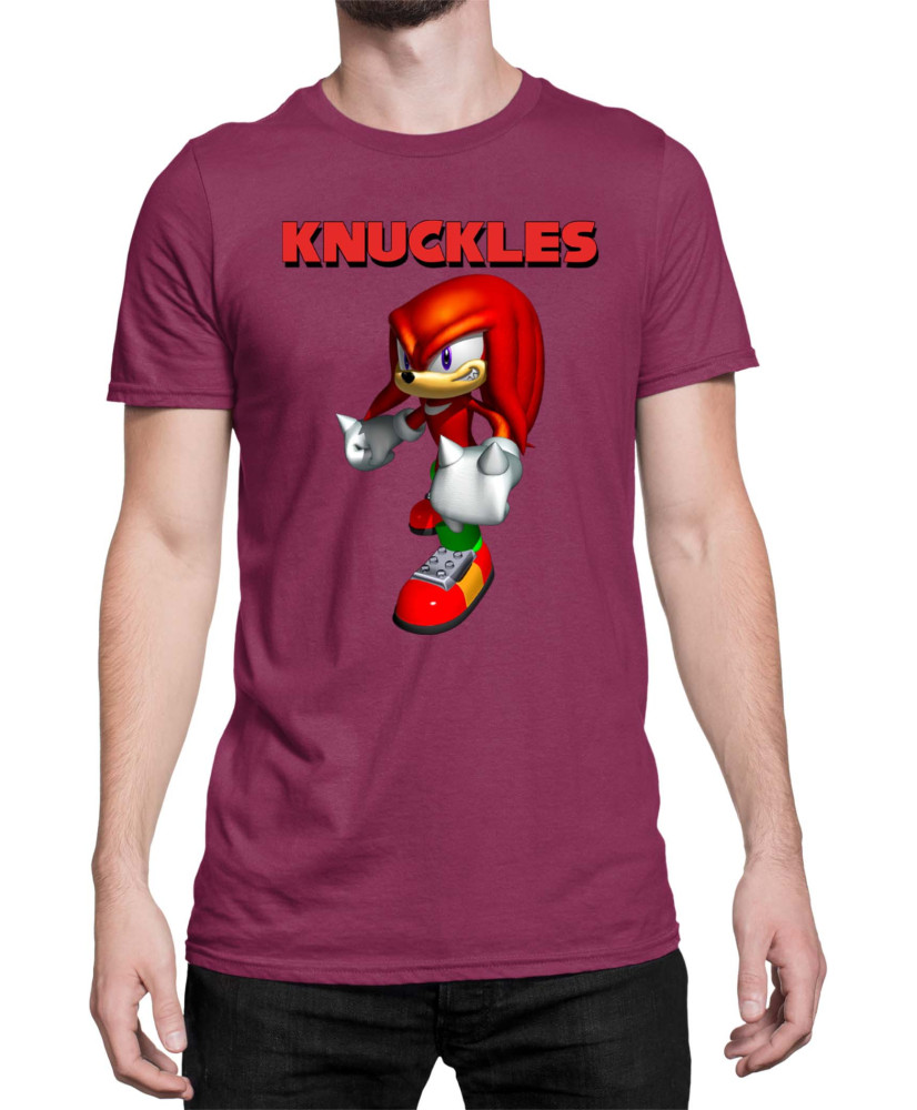 Мъжка Тениска Sonic The Hedgehog Knuckles 03