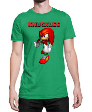 Мъжка Тениска Sonic The Hedgehog Knuckles 03