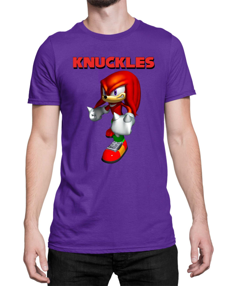 Мъжка Тениска Sonic The Hedgehog Knuckles 03