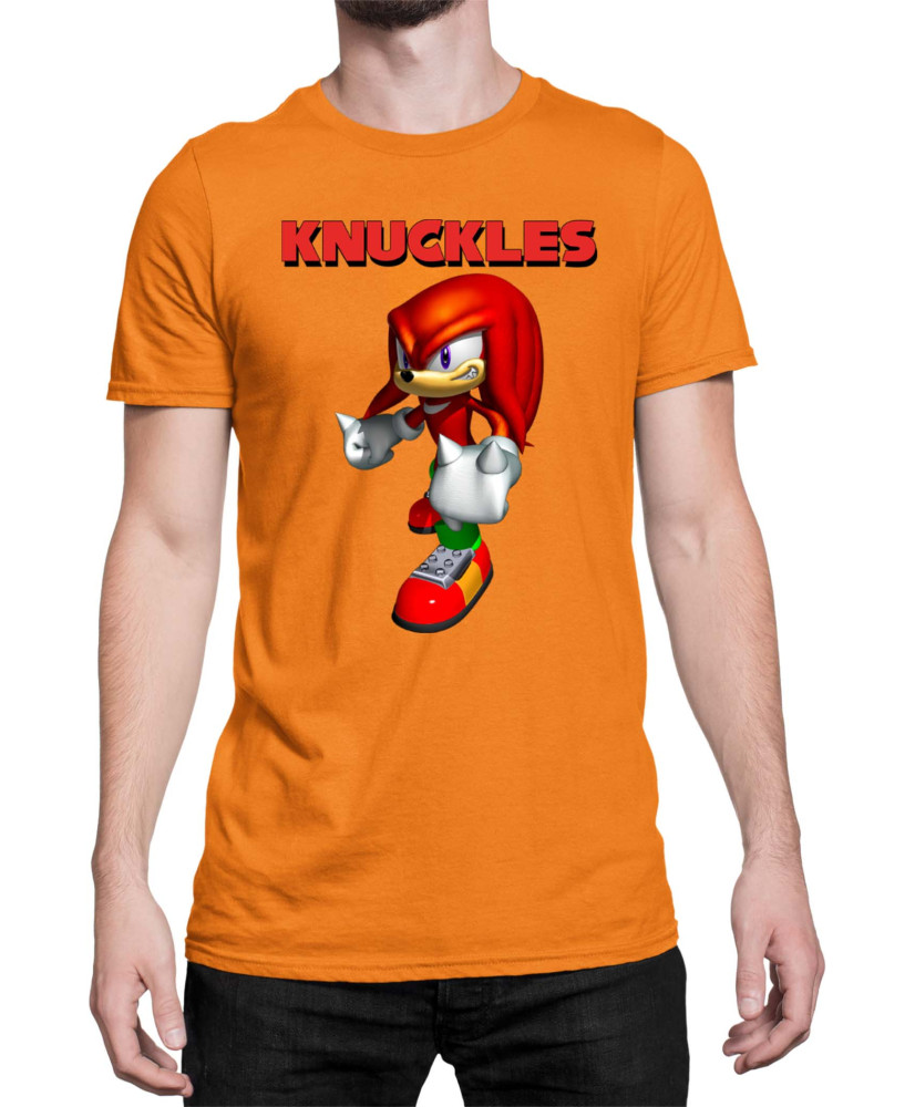 Мъжка Тениска Sonic The Hedgehog Knuckles 03