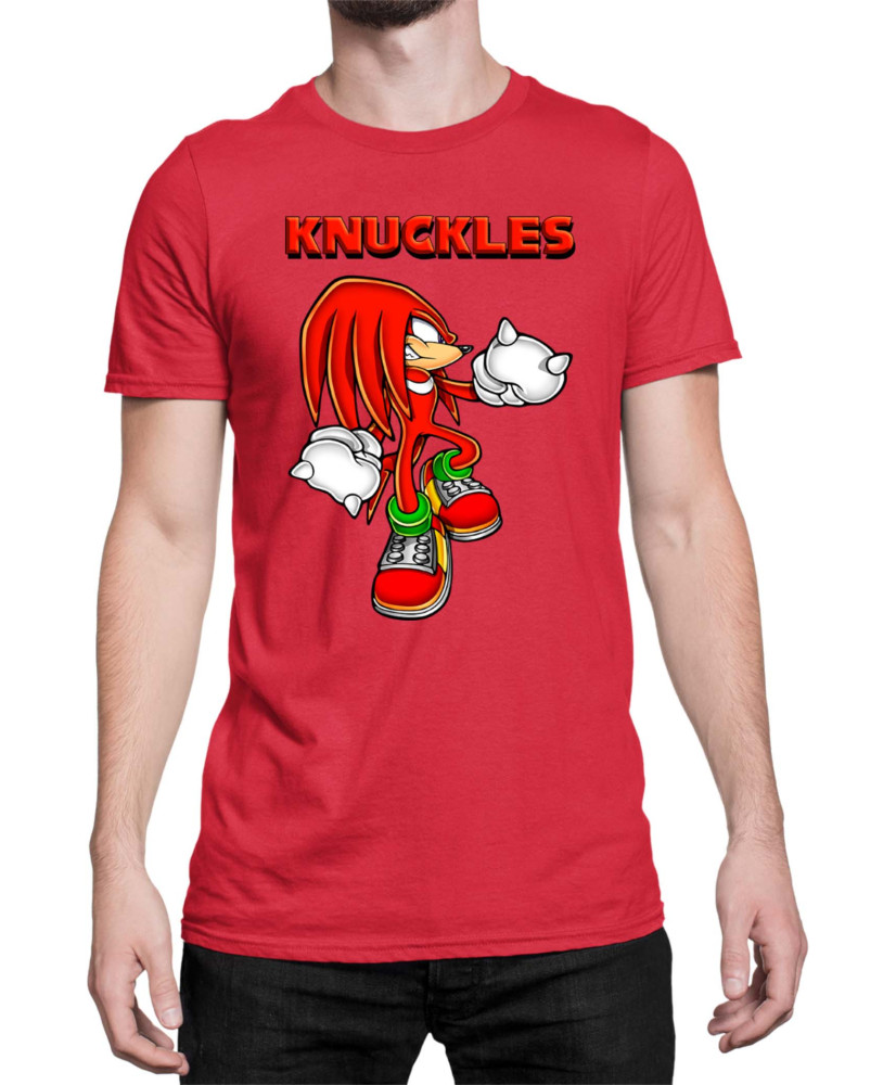Мъжка Тениска Sonic The Hedgehog Knuckles 04
