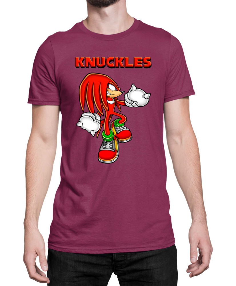 Мъжка Тениска Sonic The Hedgehog Knuckles 04