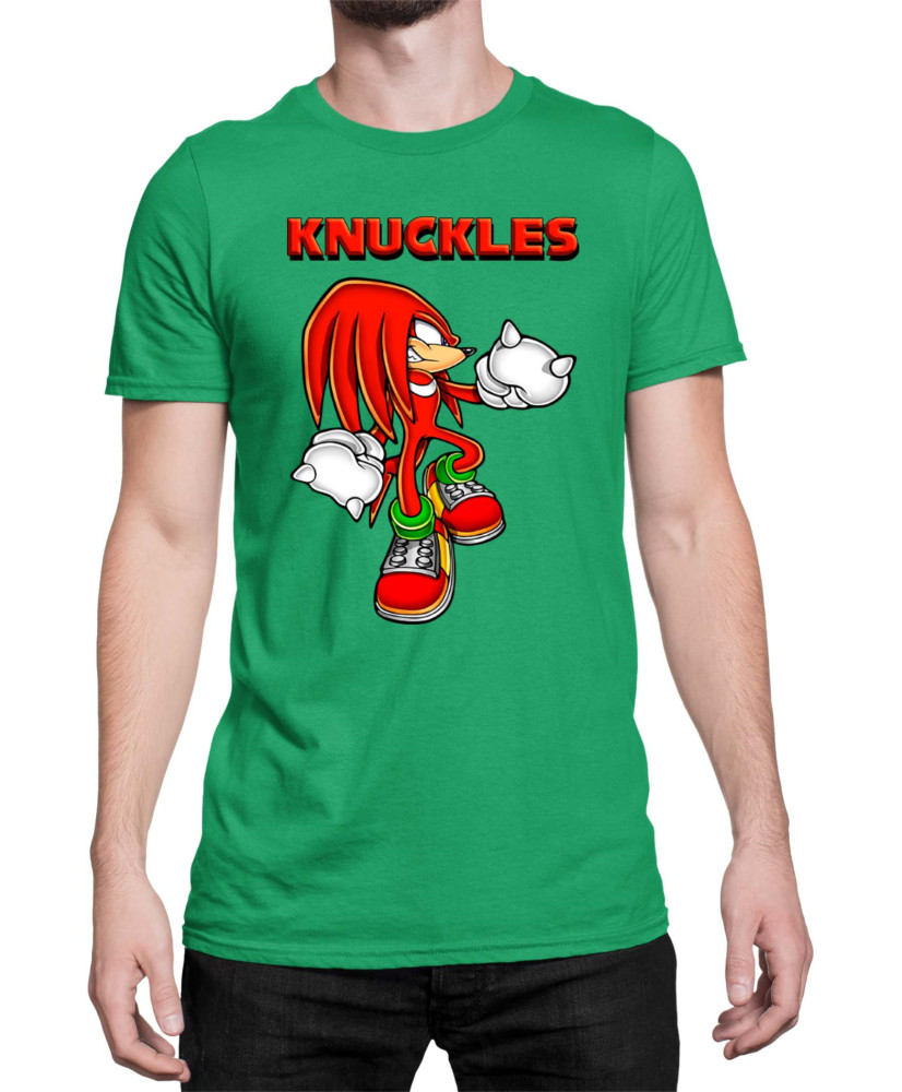 Мъжка Тениска Sonic The Hedgehog Knuckles 04