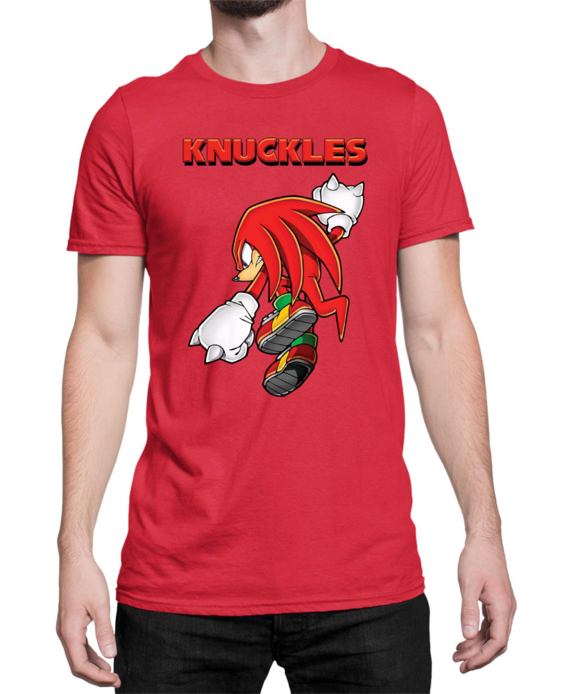 Мъжка Тениска Sonic The Hedgehog Knuckles 05