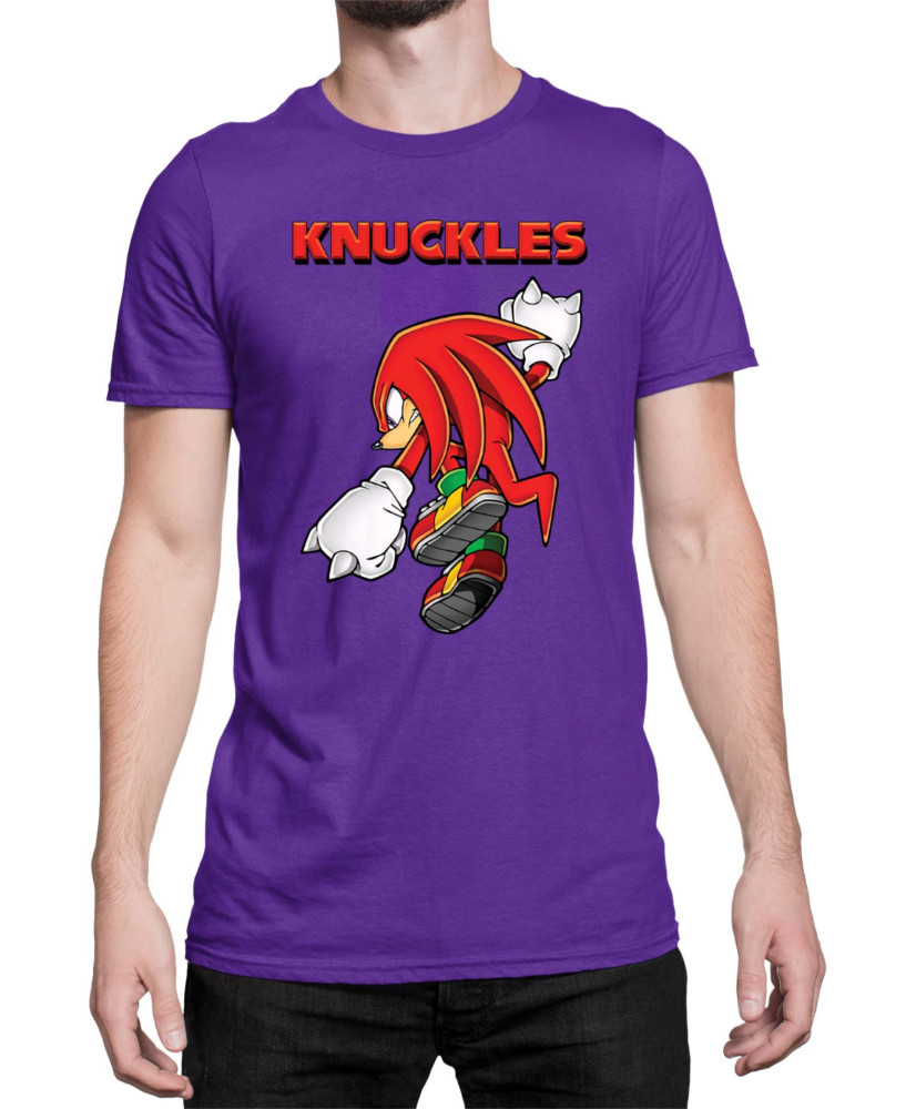 Мъжка Тениска Sonic The Hedgehog Knuckles 05
