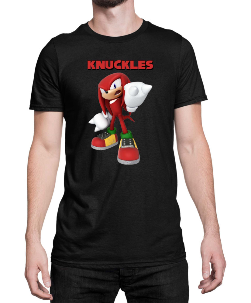 Мъжка Тениска Sonic The Hedgehog Knuckles 06